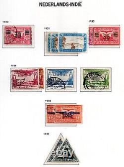 Netherland Indies 1882-1941 Air Mails & Postage Due Stamps Appears Complete