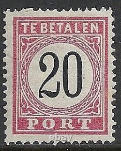 Netherland Indies 1882 NVPH Due 9A TypeIII MLH VF