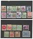 Netherland Indies Indonesia Japan 1943 Occupation Stamps Most Over Printed