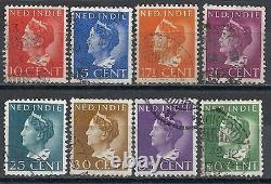 Netherland Indies stamps 1941 NVPH 275-281 CANC VF