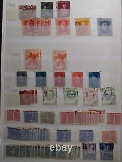 Netherlands 1867 2010 Canceled Stock in Stockbook, Approx. 3100 Stamps