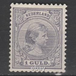 Netherlands 1891 NVPH 44 Wilhelmina 1 Gulden unused