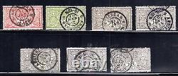 Netherlands 1906 Sc. B1-b3 + 4 Extra B3 Neat Cancels + 43 Used 4 Mint