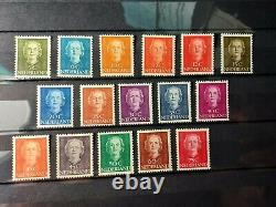 Netherlands 1949 518-537 MNH VF-FREE SHIPPING-QUEEN-COMPLETE SET of 20