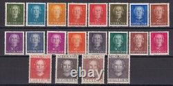 Netherlands 1949 NVPH 518-537 MNH VF / CAT VALUE $1000