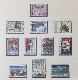 Netherlands 1967/84 Lindner Hingeless Album MNH Collection To 10g(Apx 350)GM1835