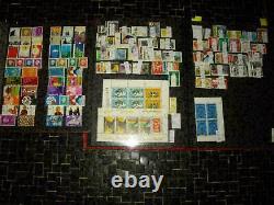 Netherlands 4 stock books with collections 1956 2017 + canceled