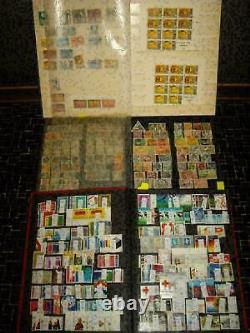 Netherlands 4 stock books with collections 1956 2017 + canceled