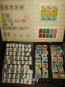 Netherlands 4 stock books with collections 1956 2017 + canceled