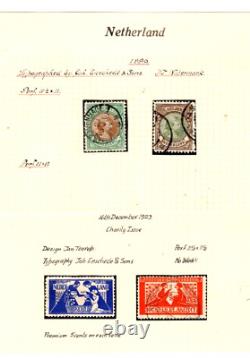 Netherlands Advanced Specialized Collection to 1923 High CV