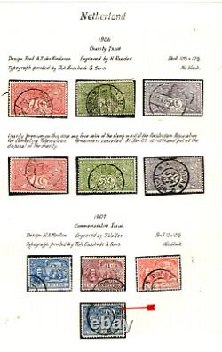 Netherlands Advanced Specialized Collection to 1923 High CV