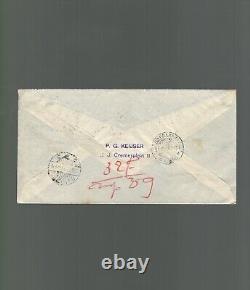 Netherlands Airmail Cover Amsterdam to Surabaya Dutch East Indies 1928