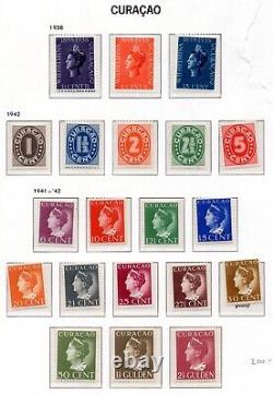 Netherlands Antilles Curacao 1934-1942 Six Complete Sets Mint Hinged