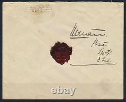 Netherlands East INDIES to CZECH 1922 Island Rote/Roti Reg Cover Ba'a/Baä LOOK