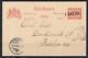 Netherlands East Indies To Germany 1908 Very Rare Fakfak Line Postmark On Card
