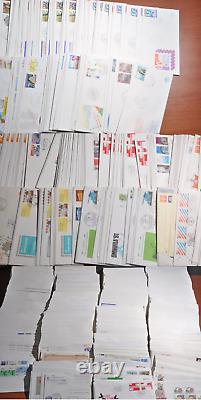 Netherlands FDC First Day Covers. Lot of 1000 Assorted with Duplicates
