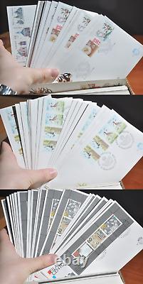 Netherlands FDC First Day Covers. Lot of 1000 Assorted with Duplicates