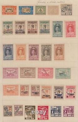 Netherlands Indies Issues on Pages from the Portuguese UPU Reference Album RARE
