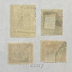 Netherlands Indies Java Overprint Lot Of Four Different Stamps