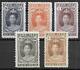 Netherlands Indies Stamps 1923 Nvph 162-166 Mnh Vf Cat Value $550