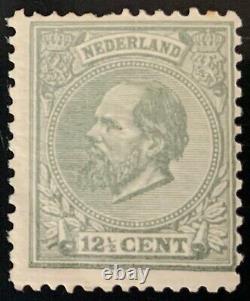 Netherlands #Mi22D MNH CV330.00 1875 William III Perf 12½x12 26