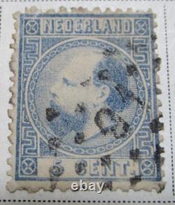 Netherlands Stamp 1867 5C Rare Antique StampBook3-463