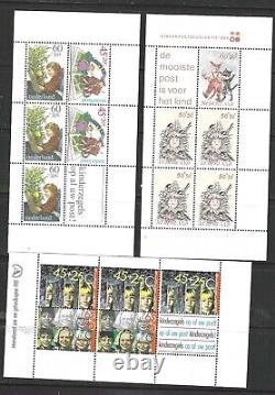 Netherlands - Stamp Collection - (117) Sets + (8) Ss - 1944-85 - Mint