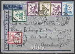Netherlands Stamps #b219-b223 Fdc - 1950 - Complete Set