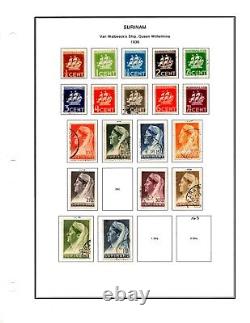 Netherlands Suriname 1873-1974 Collection Of 500+ Stamps Mint & Used