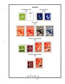 Netherlands Suriname 1873-1974 Collection Of 500+ Stamps Mint & Used