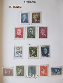 Netherlands collection 1945 1980 in DAVO Hingeless Comfort Album MNH