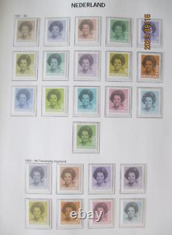 Netherlands collection in DAVO Hingeless album 1981 1994 MNH Volume III