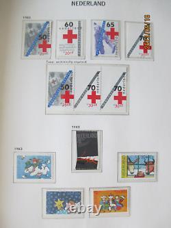 Netherlands collection in DAVO Hingeless album 1981 1994 MNH Volume III