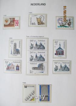 Netherlands collection in DAVO Hingeless album 1981 1994 MNH Volume III