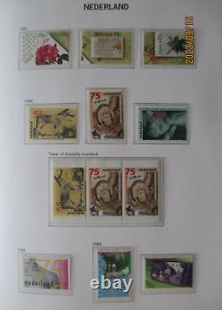 Netherlands collection in DAVO Hingeless album 1981 1994 MNH Volume III