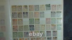 Netherlands stamp collection in part stock book est 1800 or so stamps