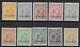 Netherlands Stamps 1891 Nvph 34-43 Ovpt Specimen Mlh Vf / Cat Value $950