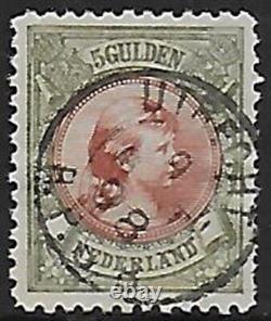 Netherlands stamps 1893 NVPH 48 CANC VF