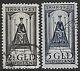Netherlands Stamps 1923 Nvph 130-131 Canc Vf / Cat Value $550