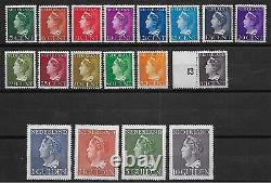 Netherlands stamps 1940 NVPH 332-349 MNH VF