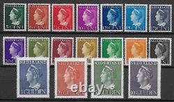 Netherlands stamps 1940 NVPH 332-349 MNH VF / CAT VALUE $550