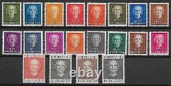 Netherlands stamps 1949 NVPH 518-537 MNH VF