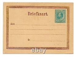 Netherlands stationery postcard 5 cent 1876 / C064 (very rare)