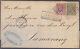 Netherlands To Dutch Indies Nederlands Indie Cover With Rare Mixed Franking