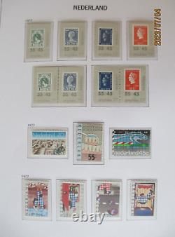 Netherlands very fine collection in DAVO Hingeless album 1970 1989 MNH