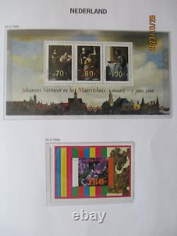 Netherlands very fine collection in DAVO Hingeless album 1995 2001 MNH