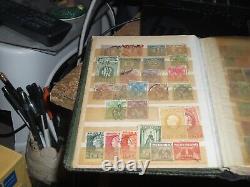 Old Nederland Stamp Album-loaded With Early Stamps + Early Belgium Stamps
