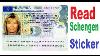 Schengen Visa Sticker Read Schengen Visa Sticker Visa Number Country Code