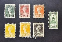 Stamps europe Netherlands, Queen Wilhelmina