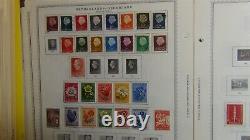 Stampsweis Netherlands collection on Minkus pages est 924 or so stamps
